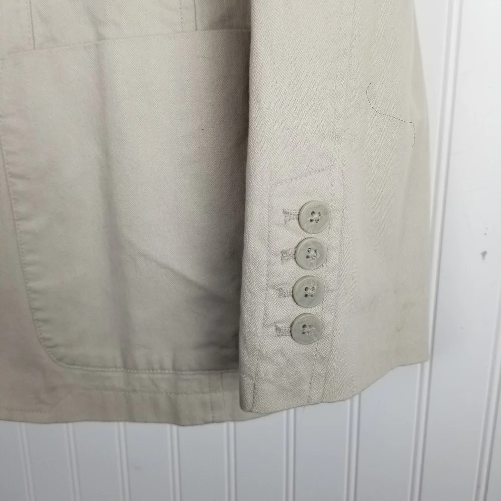 Structure Mens Modern Fit Smart Casual Sport Coat Size Medium Two Button Preppy